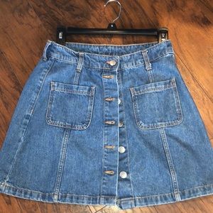 Jean skirt